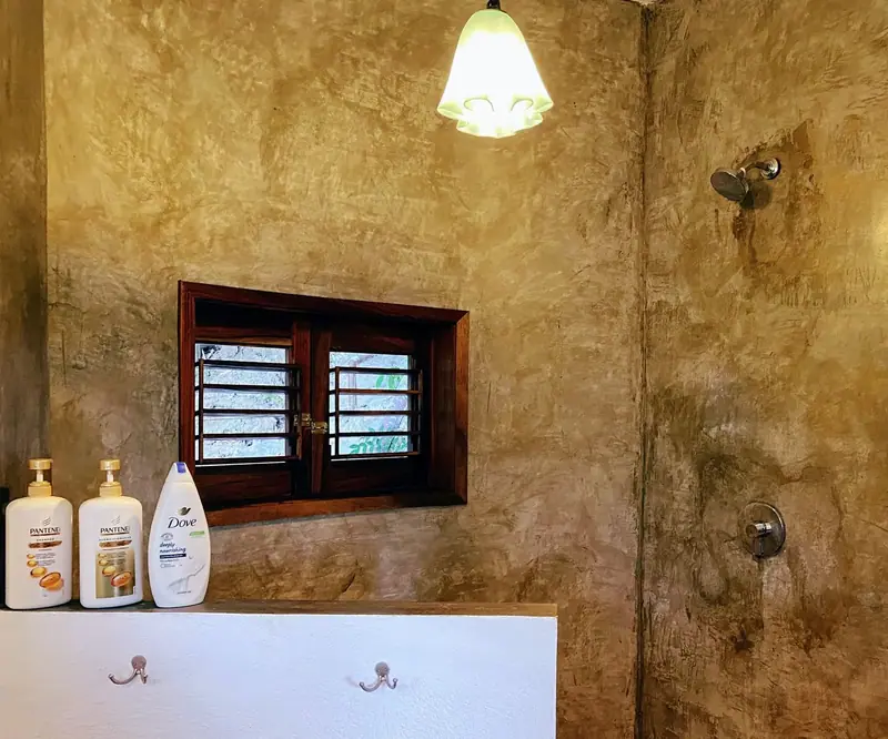 Stone shower