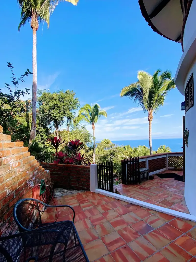 Private stairway entrance