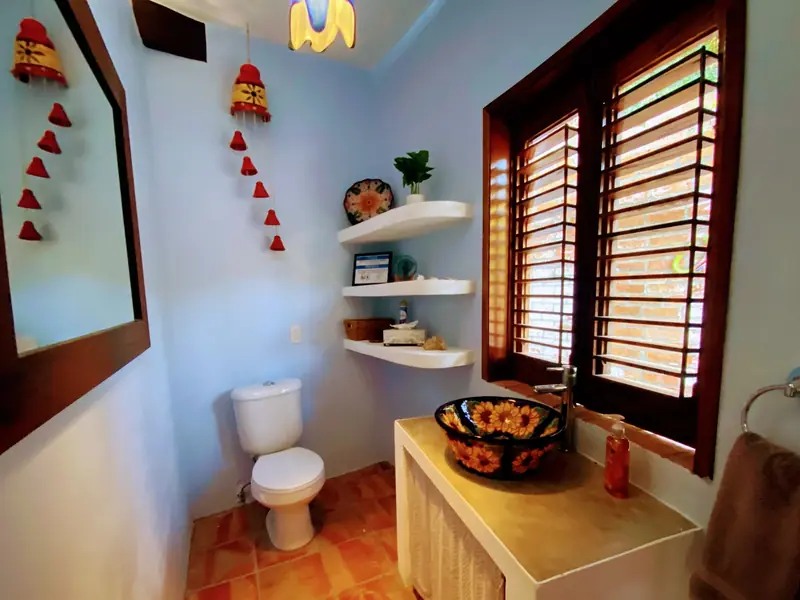 Half bath, Casa Gratitud, Yelapa
